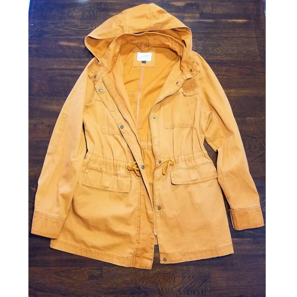 Burnt orange jacket